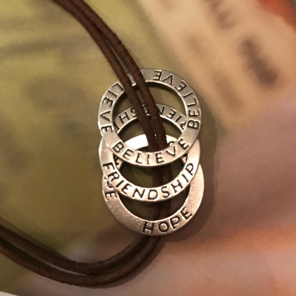 Silpada Pendant Set: Hope, Friendship, Believe
